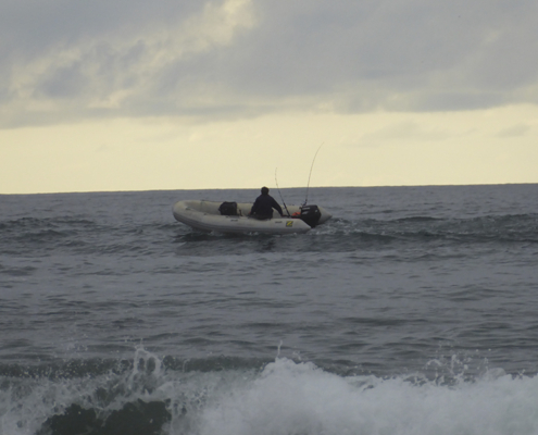 Pesca en Asturias desde embarcación