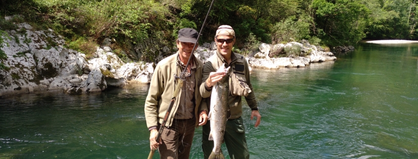 Pesca de Salmón en el Sella, Coto La Cruz